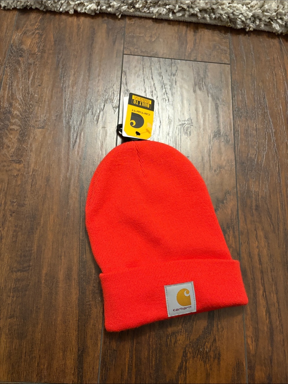 Carhartt Bright Orange Beanie